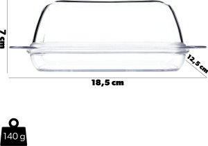 Maselniczka Kadax KADAX Maselnica transparentna 2