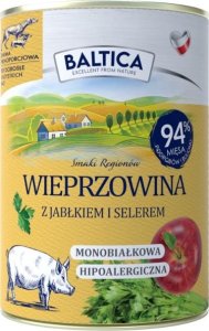 Baltica Mokra karma dla psa BALTICA Wieprzowina z jabłkiem 400g 1