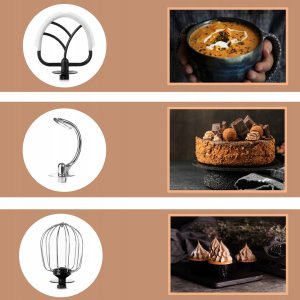 Robot planetarny Lehmann ROBOT KUCHENNY PLANETARNY MIKSER 2200W MISA 5L DUŻY WIELOFUNKCYJNY BIAŁY 12