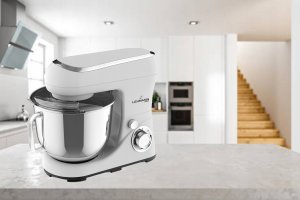 Robot planetarny Lehmann ROBOT KUCHENNY PLANETARNY MIKSER 2200W MISA 5L DUŻY WIELOFUNKCYJNY BIAŁY 2