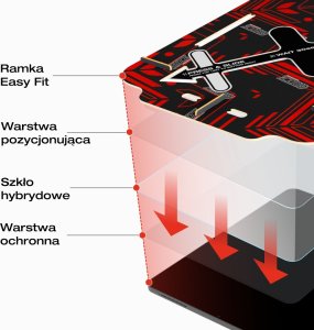GrizzGlass Szkło hybrydowe GrizzGlass HybridGlass Easy do Samsung Galaxy Tab S9 Ultra 8