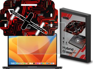 Filtr GrizzGlass Szkło hybrydowe GrizzGlass HybridGlass Easy do Apple MacBook Pro 16" 2023 1