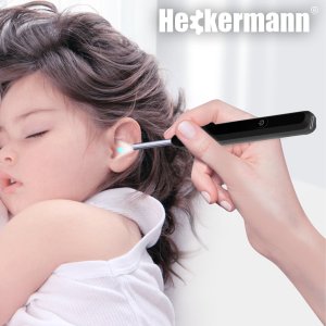 Heckermann Otoskop do czyszczenia uszu Heckermann NE6 Czarny 3