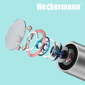Heckermann Otoskop do czyszczenia uszu Heckermann NE6 Czarny 5
