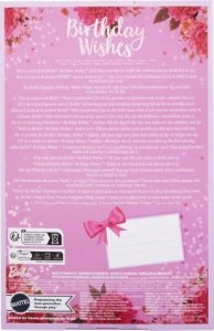 Lalka Barbie Mattel Barbie Signature Birthday Wishes Doll 1