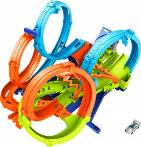 Hot Wheels Action Poczwórna pętla kraks zestaw (HXR70) 2