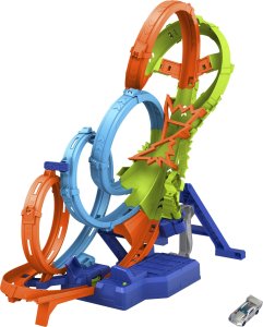 Hot Wheels Action Poczwórna pętla kraks zestaw (HXR70) 5