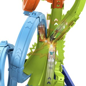 Hot Wheels Action Poczwórna pętla kraks zestaw (HXR70) 7