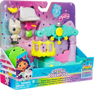 Figurka Spin Master Gabby's Dollhouse Balcony Set - Pandy 5