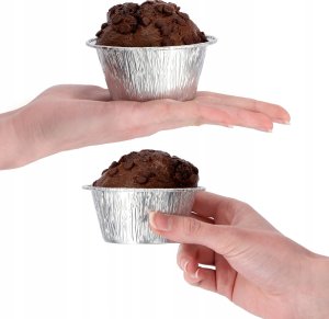 Kadax Foremki Formy Aluminiowe Na Babeczki Muffinki 12Sz 7