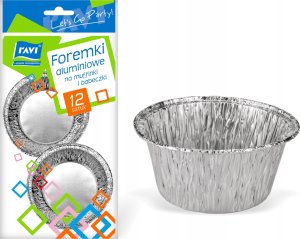 Kadax Foremki Formy Aluminiowe Na Babeczki Muffinki 12Sz 8