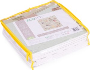 Ecotoys Duża mata piankowa EVA dla dzieci Farma 90,5x90,5 cm 21 el. ECOTOYS 7