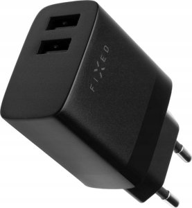 Ładowarka Fixed Dual USB Travel Charger 17W | FIXC17N-2U-BK 5