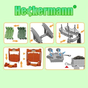 Heckermann Zabawka tor samochodowy Heckermann P924 4