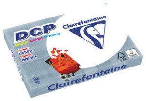 Clairefontaine Clairefontaine DCP, Laser/Inkjet printing, A3 (297x420 mm), Satin, 500 sheets, 90 g/m², White 1