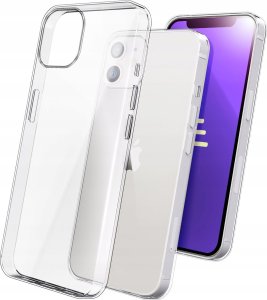 Hello Case Etui Do iPhone 12 / iPhone 12 Pro (Przezroczyste, Silikonowe, Grubość 2mm) 1