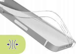 Hello Case Etui Do iPhone 12 / iPhone 12 Pro (Przezroczyste, Silikonowe, Grubość 2mm) 5