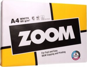 Zoom PAPIER KSERO A4 80G ZOOM BIAŁY 150 CIE 80G 500 ARK 1