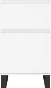 vidaXL Komoda, biała, 40x35x70 cm, materiał drewnopochodny 5