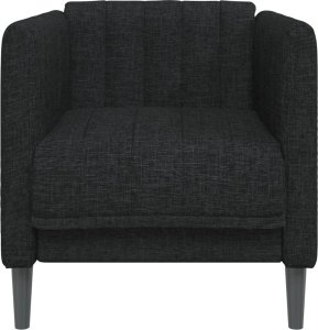 vidaXL vidaXL Fotel, czarny, tapicerowany tkaniną 4