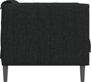 vidaXL vidaXL Fotel, czarny, tapicerowany tkaniną 5