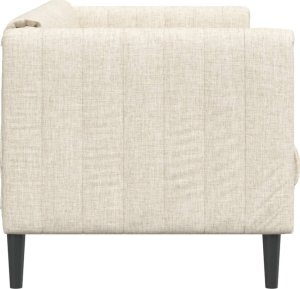 vidaXL vidaXL Sofa dwuosobowa, obita lnem 5