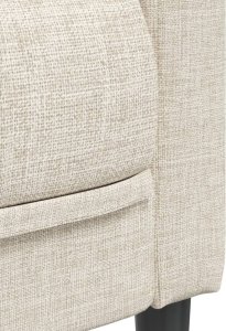 vidaXL vidaXL Sofa dwuosobowa, obita lnem 7