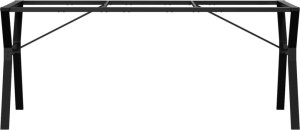 vidaXL Nogi do stołu w kształcie litery Y, 180x80x73 cm, żeliwo 4