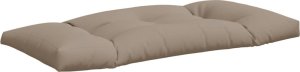 vidaXL vidaXL Poduszki na sofę z palet, 2 szt., kolor taupe, tkanina 5