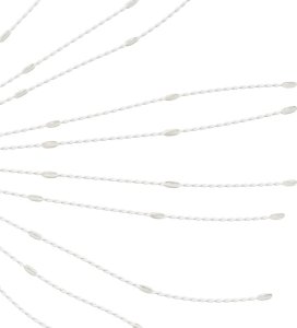 vidaXL Ozdoby świąteczne ze 140 lampkami LED, 4 szt, niebieskie, 17 cm 7