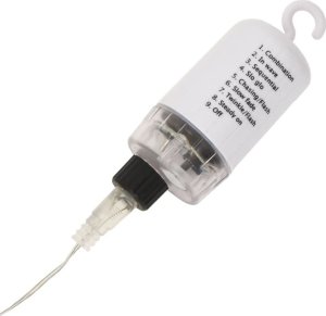 vidaXL Ozdoby świąteczne ze 140 lampkami LED, 4 szt, niebieskie, 17 cm 8