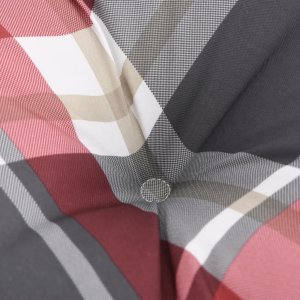 vidaXL vidaXL Poduszka na paletę, czerwona krata, 58x58x10 cm, tkanina 7