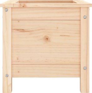 vidaXL Donica ogrodowa, 40x40x39 cm, lite drewno sosnowe 6