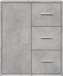 vidaXL Szafka, szarość betonu, 60x31x70 cm, materiał drewnopochodny 5