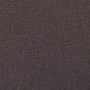 vidaXL vidaXL Sofa 2-osobowa, ciemnobrązowa, tapicerowana tkaniną 8