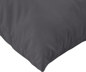 vidaXL Poduszki na sofę z palet, 2 szt., antracytowe, tkanina 8