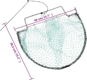 vidaXL vidaXL Pułapka na ptaki, zielona, 40 cm, stal 8