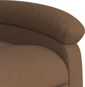 vidaXL vidaXL Podnoszony fotel masujący, elektryczny, rozkładany, brązowy 10