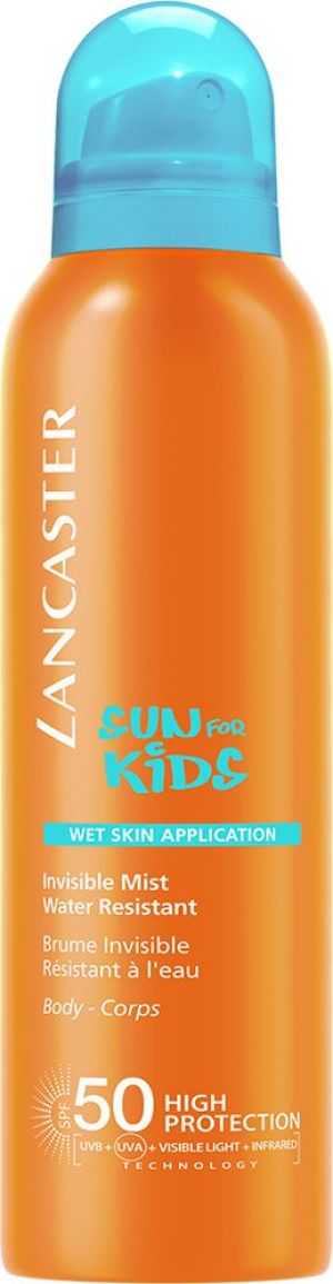 Lancaster Sun For Kids Invisible Mist Water Resistant SPF50 200ml 1