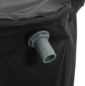 vidaXL Zbiornik na wodę, z kranikiem, składany, 250 L, PVC 6