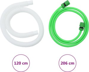 vidaXL Zbiornik na wodę, z kranikiem, składany, 250 L, PVC 10