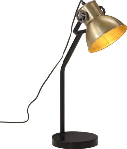 Lampa stołowa vidaXL vidaXL Lampa stołowa, 25 W, antyczny mosiądz, 17x17x60 cm, E27 1