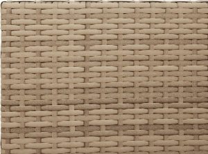 vidaXL Narożnik ogrodowy z poduszkami i stolikiem, rattan PE, beżowy 11