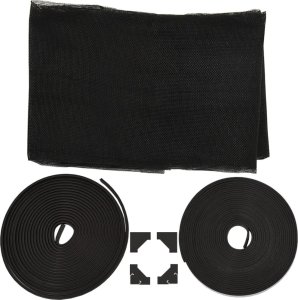 vidaXL vidaXL Magnetyczna moskitiera okienna, antracytowa, 80x120 cm 7