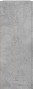 vidaXL Szafka wisząca, szarość betonu, 69,5x34x90 cm 8