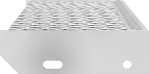 vidaXL Stopień z kraty, 60x24x7 cm, stal galwanizowana 5