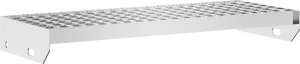 vidaXL Stopień z kraty, 60x24x7 cm, stal galwanizowana 6