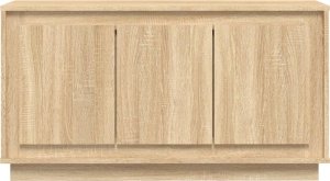 vidaXL Szafka, dąb sonoma, 102x35x55 cm, materiał drewnopochodny 5