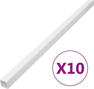 vidaXL Kanał elektroinstalacyjny, 40x25 mm, 10 m, PVC 1