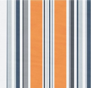 vidaXL Tkanina do markizy na wymianę, wielokolorowe paski, 3,5x2,5 m 4